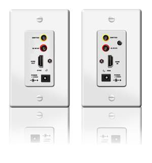 Xantech HDMIC5IRD Point to Point HDMI & IR/CAT5 Balun Extender Decora Style