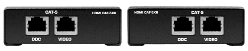 Xantech HDMIEXTEND POINT-TO-POINT HDMI/CAT5 EXTENDER (Includes both send and receive units)