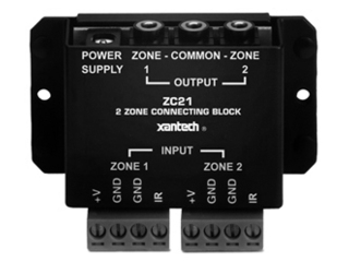 Xantech ZC21 Two Zone Connecting Block