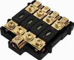 XScorpion ANL3042G 1/0G / 2 - 2G Input to 4 - 4G Output Gold ANL Fused Distribution Block