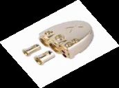 XScorpion BT0288G 1 - 1/0G / 1 - 2/4G / 2 - 8G Gold Battery Terminal