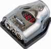 XScorpion DGDB0248P 1/0G Input - 1 - 2G / 1 - 4G / 2 - 8G Output Platinum Distribution Block with Digital Volt Meter