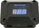 XScorpion DVM23BB Black Surface Blue LED Square Digital Volt Meter