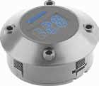 XScorpion DVM3R Silver Surface Red LED Round Digital Volt Meter