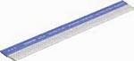 XScorpion FS10.100PB 10G 2 Conductor Ultra Flat Speaker Wire Platinum/Blue 100 Ft