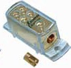 XScorpion GDB1248G 1 - 2/4G Input to 4 - 8G Output Gold Power Distribution Block