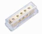 XScorpion GDB2034G 2 - 1/0G Input to 3 - 4G Output Gold Power Distribution Block