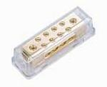 XScorpion GDB2088G 2 - 1/0G Input to 8 - 8G Output Gold Power Distribution Block