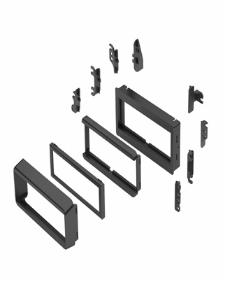 XScorpion GM-K8204-1E 82-04 Buick/Cadillac/Chevrolet/GMC/Olds/Pontiac/Saturn Car Stereo Dash Kit