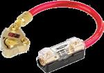 XScorpion MAK0R 1/0G Red Digital Battery Terminal / Power Cable / Mini ANL Fuse Holder Power Kit
