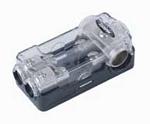 XScorpion MANL3024P Mini ANL Fused Distribution Block 3 - 1/0G Input to 2 - 4G Output Platinum