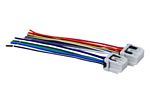 XScorpion NIS-1703M Nissan 95-03 (Male Plug) - Plug in factory radio - Power / 4 Speakers Reverse