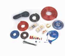 XScorpion PAK48.2R 2000 Watt 4G Red/Black Expert Multi Amplifier Installation Kit Gold Accs