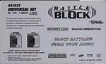 XScorpion RB9.1832 RATTLE BLOCK 18  32 x9 SHEETS Sound Damping Trunk Kit - 36 SQ Ft