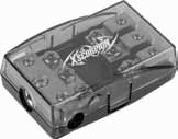 XScorpion SMADB3238P 1 - 2G / 2 - 4G Input to 3 - 8G Output Platinum Low Profile Mini ANL Fused Distribution Block