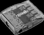 XScorpion SMADB3248P 1 - 2G / 2 - 4G Input to 4 - 8G Output Platinum Low Profile Mini ANL Fused Distribution Block