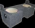 XScorpion X6399-12 Dual 12 Inch Front Fire 04+ CHEVY COLORADO / CANYON EXT CAB Custom Subwoofer Box