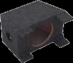 XScorpion X6795-10 10 Inch Down Fire DODGE DAKOTA / MITSUBISHI RAIDER EXT CAB Custom Subwoofer Box