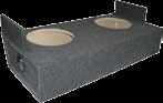 XScorpion X6850-12 Dual 12 Inch Down Fire <2005 FORD RANGER / MAZDA EXT CAB Custom Subwoofer Box