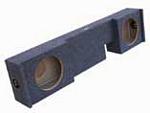 XScorpion X7982-10 Dual 10 Inch Up Fire 98-03 Ford F150 Custom Subwoofer Box