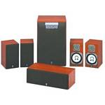 Yamaha NS-P610 Natural Sound 5-Piece Home Theater Speaker System Cherry Finish NO SUB
